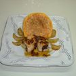Pechugas de la pasión con Delicias de Calabaza y peras acarameladas