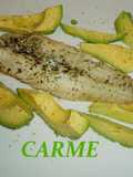 Filete de abadejo en papillotte al microondas