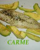 Filete de abadejo en papillotte al microondas