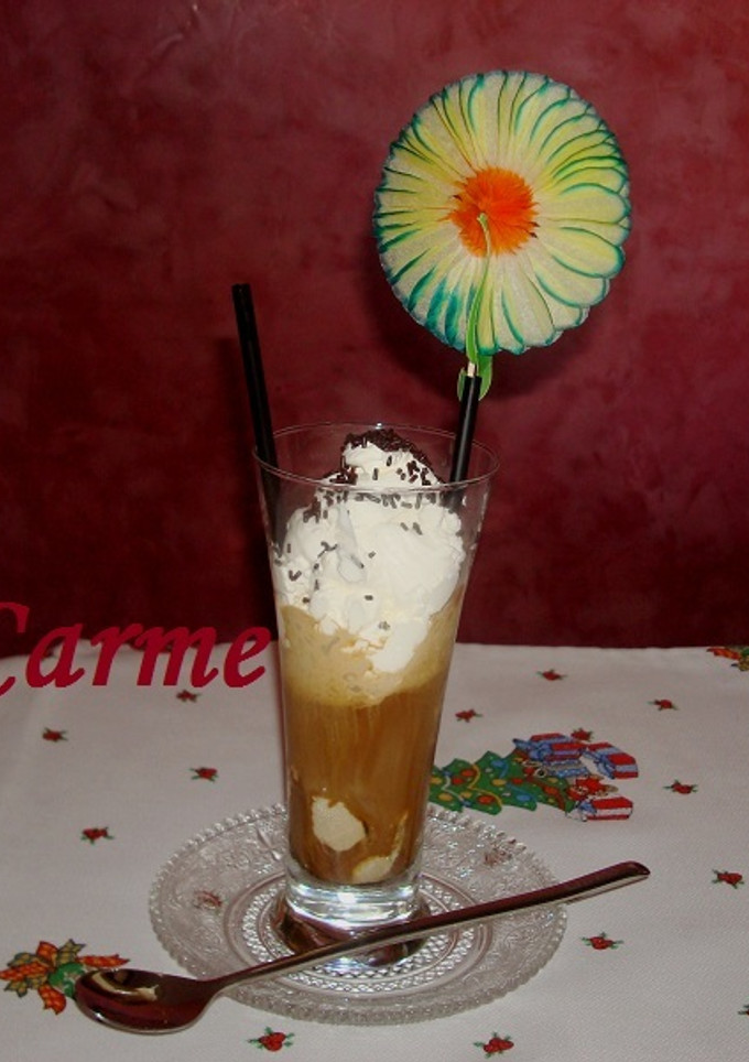 Una foto de Café irlandés con helado