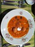 Potaje con albóndigas
