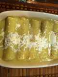 Green Enchiladas like in Guadalajara