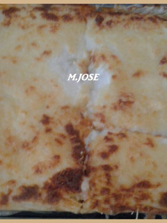 Una foto de Lasaña de bacalao