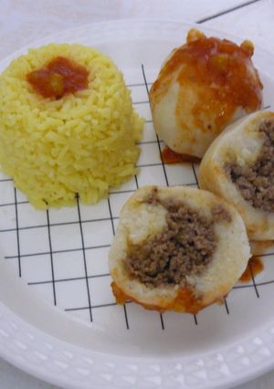 Una foto de Bollitos pelones de carne de res