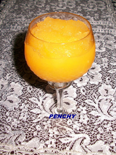 Una foto de Granizado de naranja
