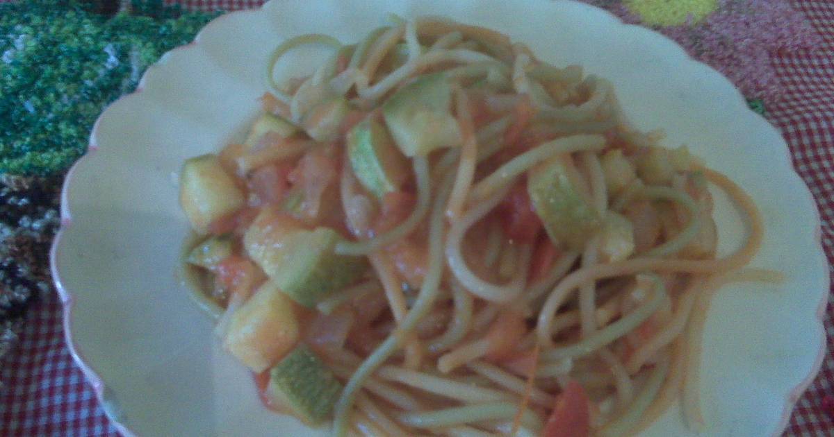 Espagueti de calabaza - 86 recetas caseras- Cookpad