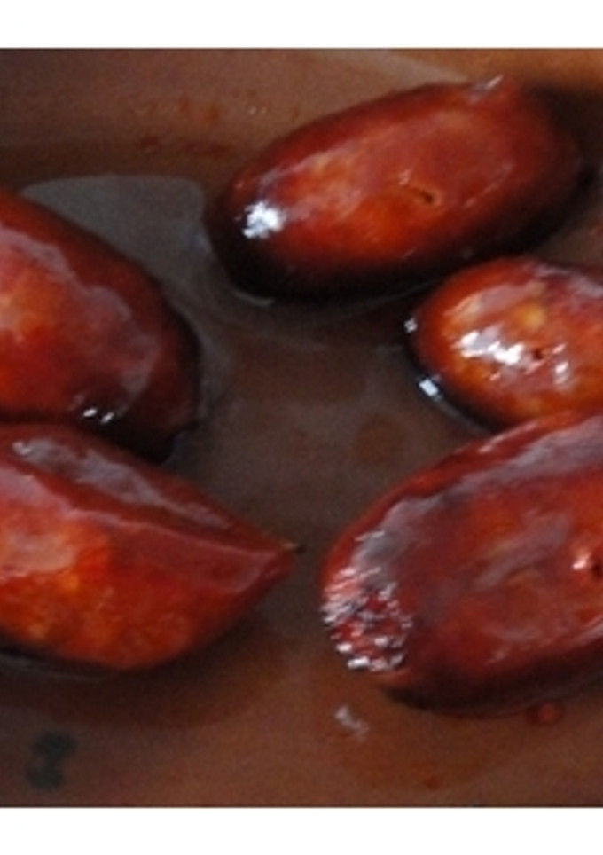 Una foto de Chorizo a la sidra de Asturias