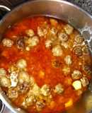 Albóndigas caseras en salsa