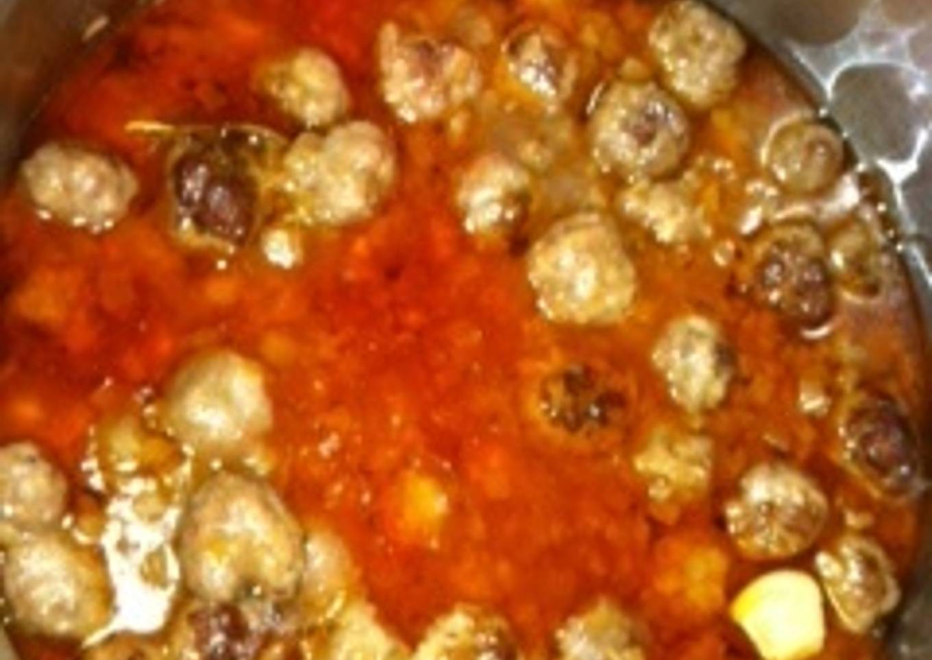 Albóndigas caseras en salsa<br />