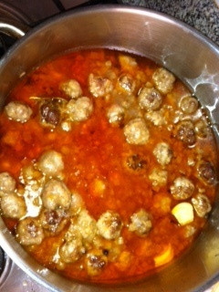 Una foto de Albóndigas caseras en salsa