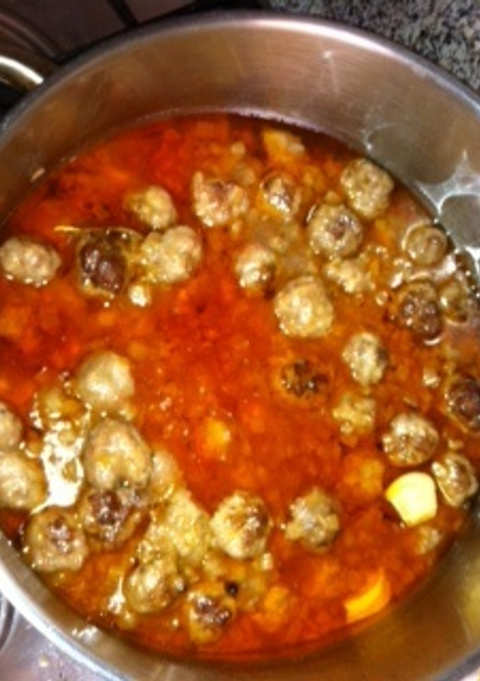 Una foto de Albóndigas caseras en salsa