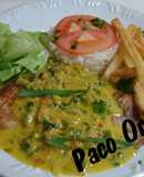 Tilapia ao molho de coco