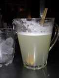 Trago de manzana verde y Mirin