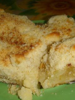 Una foto de Tarta arenosa de manzana