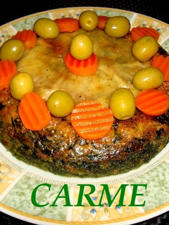 Una foto de Pastel de espinacas y carne