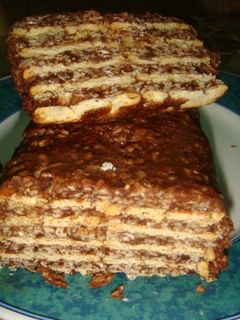 Una foto de Turrón de avena y chocolate