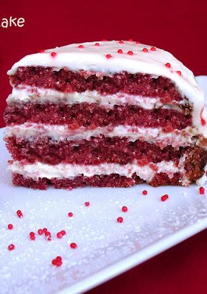 Una foto de Red Velvet Cake