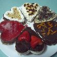 Mini tartas corazones Eva