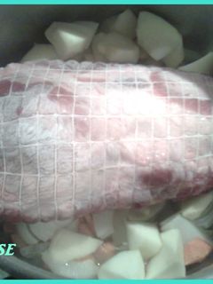 Una foto de Roti de cerdo