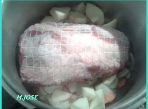 Una foto de Roti de cerdo