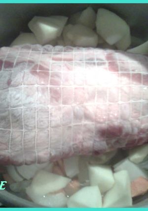 Una foto de Roti de cerdo