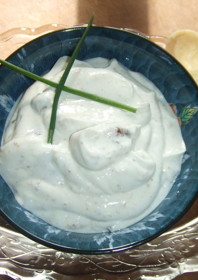 Una foto de Salsa de queso para fondue de carne