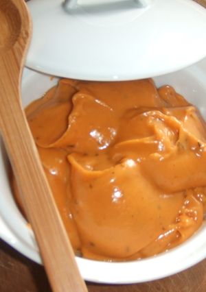 Una foto de Salsa roja para fondue