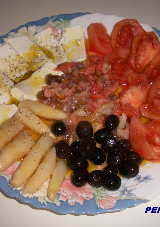 Una foto de Ensalada queso fresco