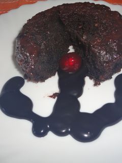 Una foto de Pastelito rápido de chocolate