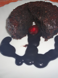 Una foto de Pastelito rápido de chocolate