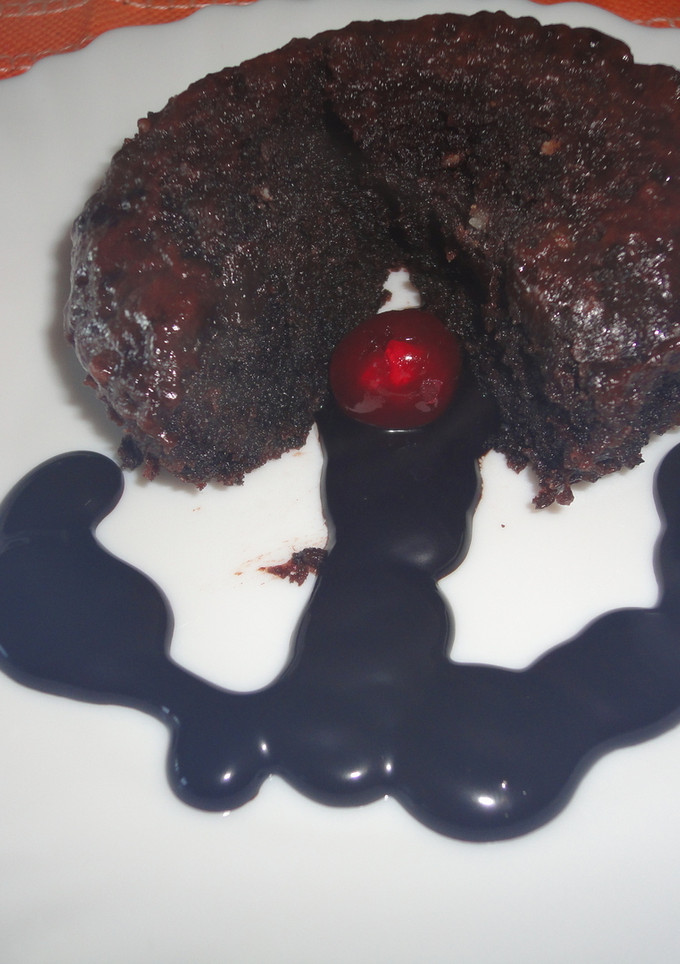 Una foto de Pastelito rápido de chocolate