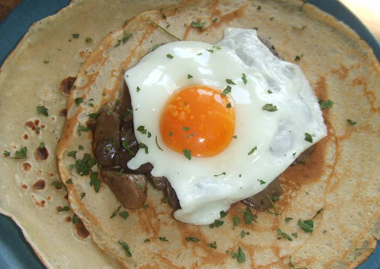 Crêpe miroir