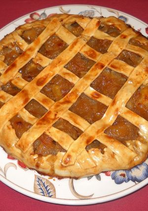 Una foto de Pastel de manzanas irlandés