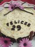 Torta de cumpleaños "Margaritas"
