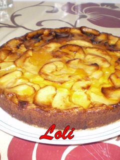 Una foto de Tarta de manzana Loli