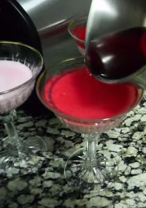 Una foto de Mouse de fresa con gelatina