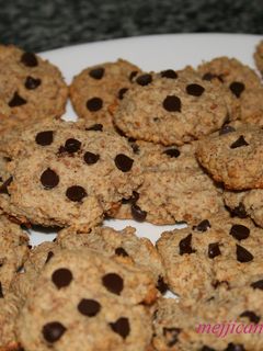 Una foto de Cookies de avena, chocolate y coco