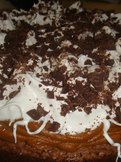 Una foto de Torta brownie... mortal
