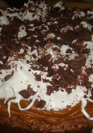 Una foto de Torta brownie... mortal