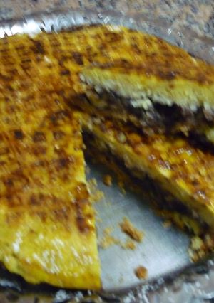 Una foto de Pastel vienés de manzana fácil