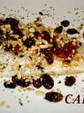 Bacalao al horno con frutos secos