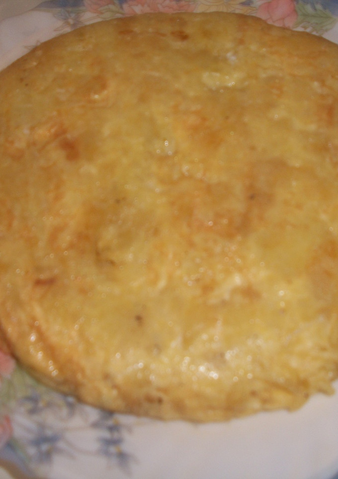Una foto de Tortilla de patatas con manzanas