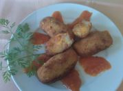 Una foto de la batata se puede freír