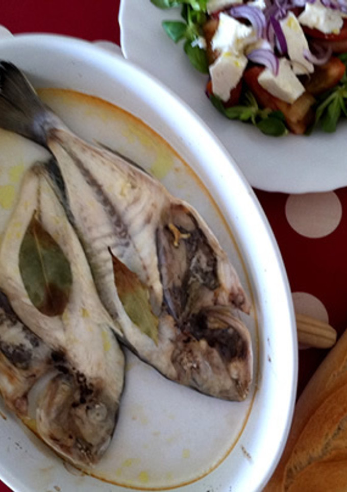 Una foto de Dorada al horno fácil