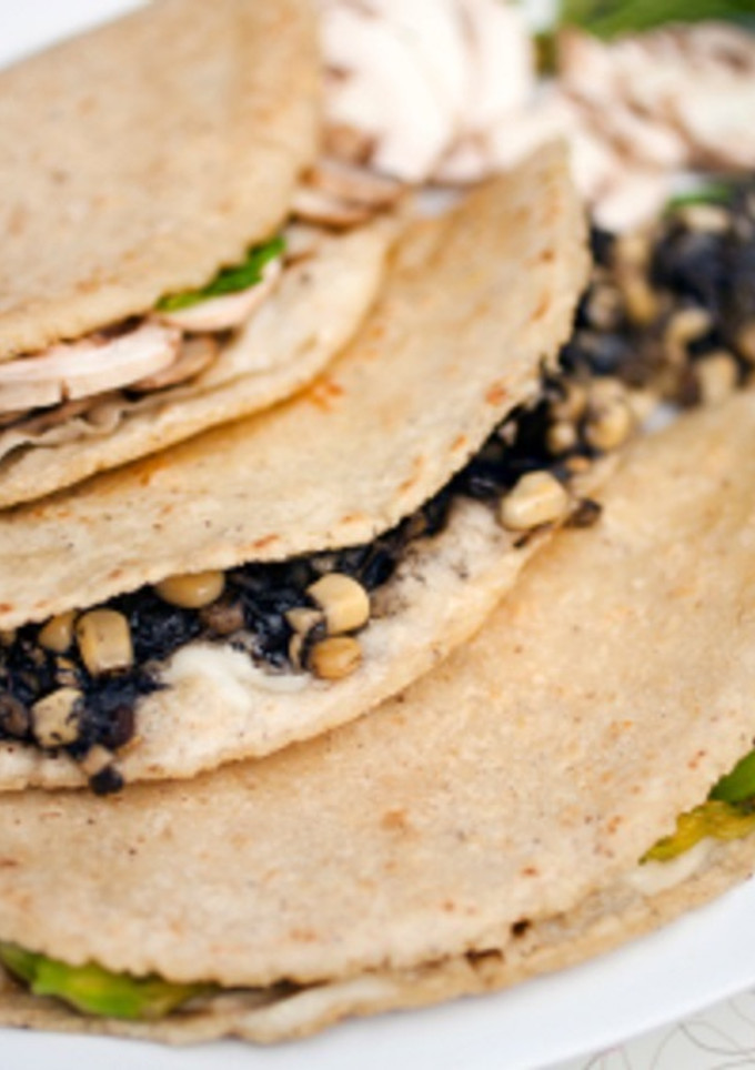 Una foto de Quesadillas de huitlacoche 