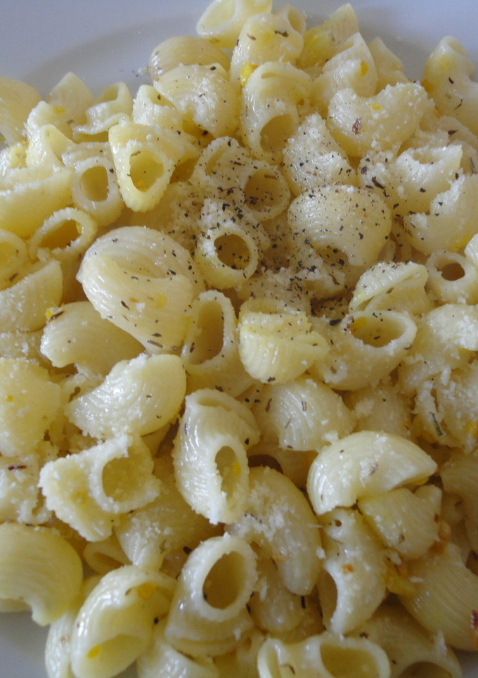 Una foto de Macarrones al burro