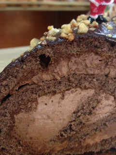 Una foto de Tronco de chocolate