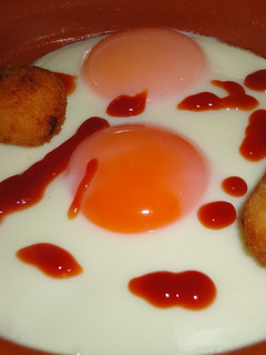 Una foto de Huevos al plato a la condesa