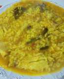 Arroz meloso de raya