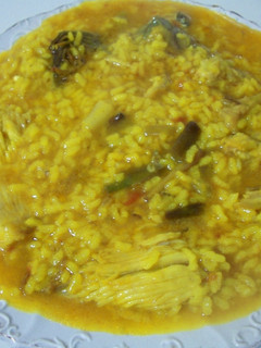 Una foto de Arroz meloso de raya